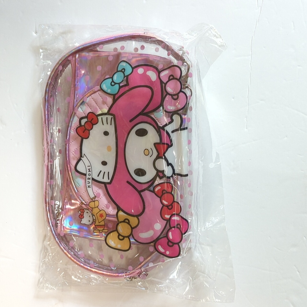 New My Melody 4 piece Makeup Bag set - Picture 6 of 7